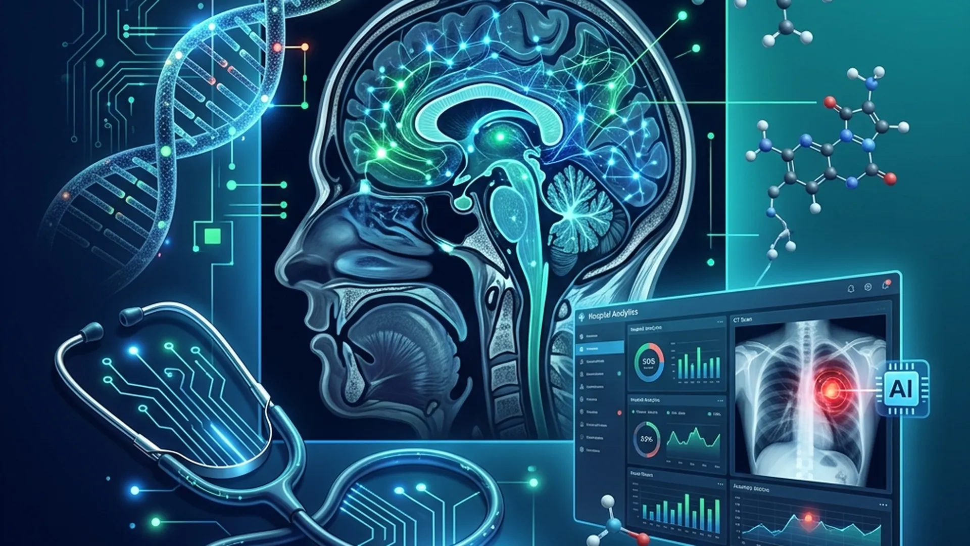 AI trong Y tế: Cuộc Cách mạng Toàn diện từ Chẩn đoán đến Điều trị