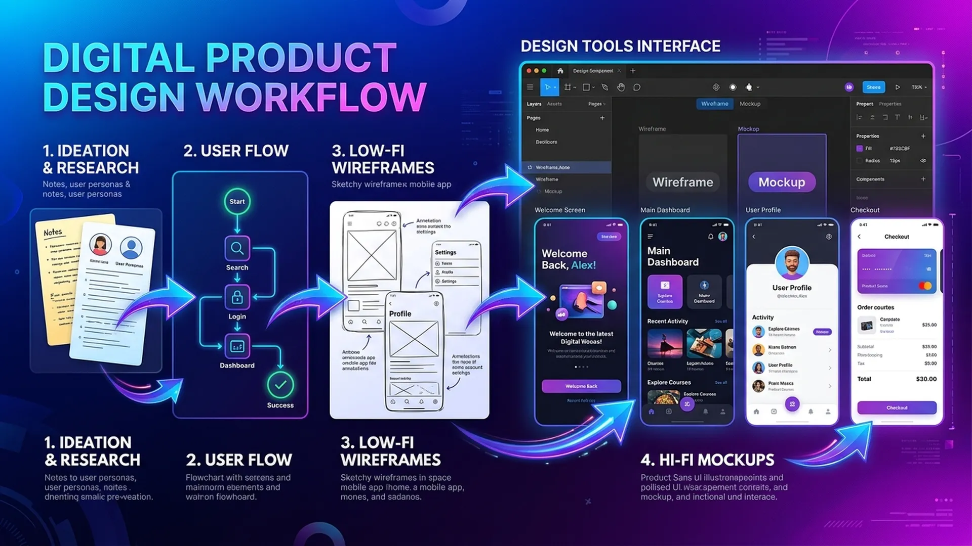 Figma & Draw.io cho BA: Wireframe và Flow Diagram chuẩn cho AI Feature