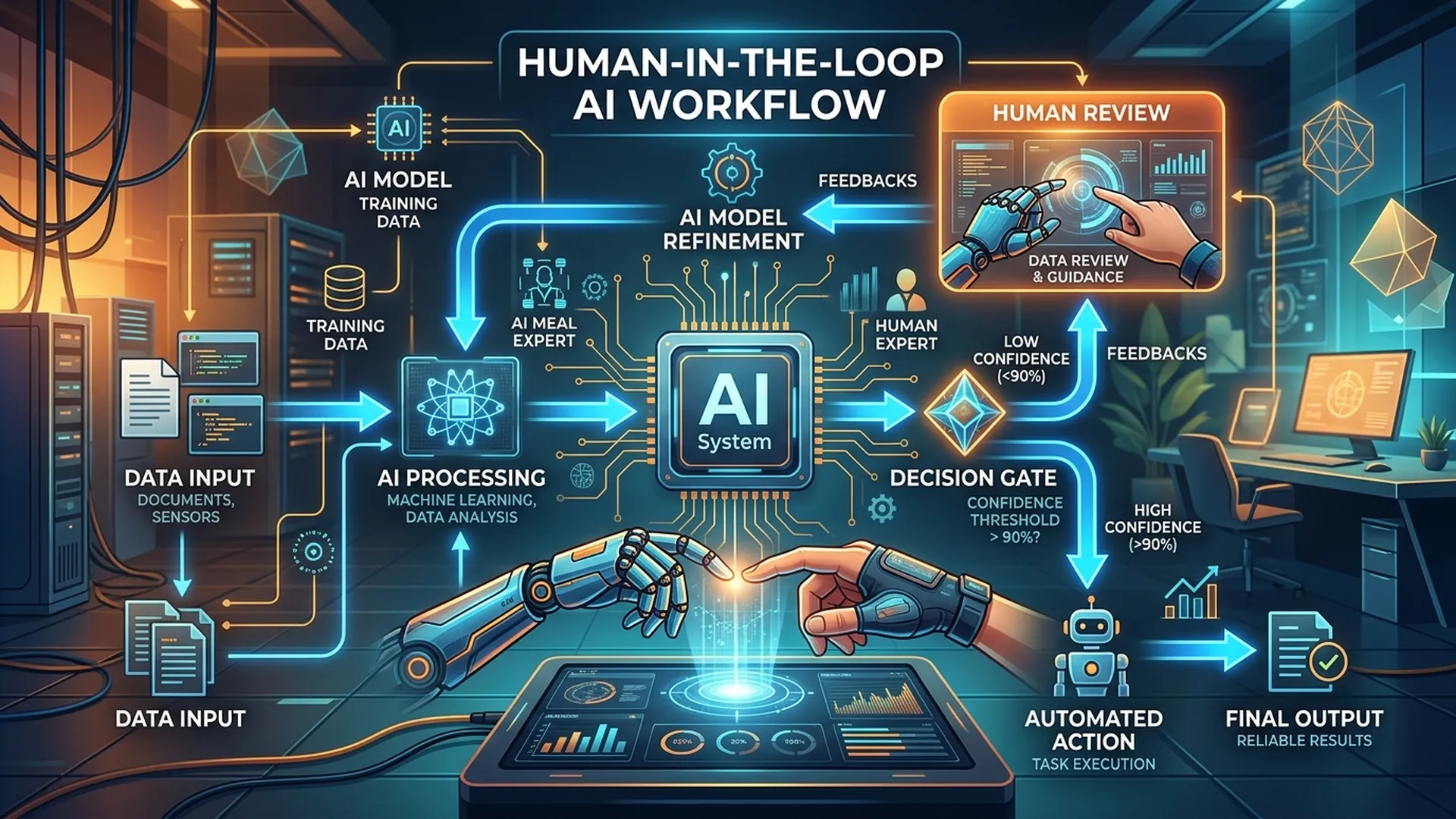 Human-in-the-loop Escalation Design: BA thiết kế luồng AI biết khi nào cần người