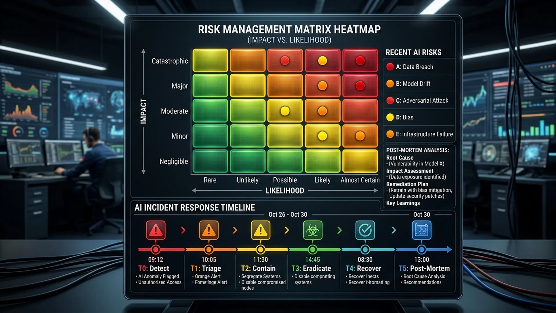 Risk & Incident Analysis cho BA: Phân tích rủi ro AI feature và xử lý khi sự cố