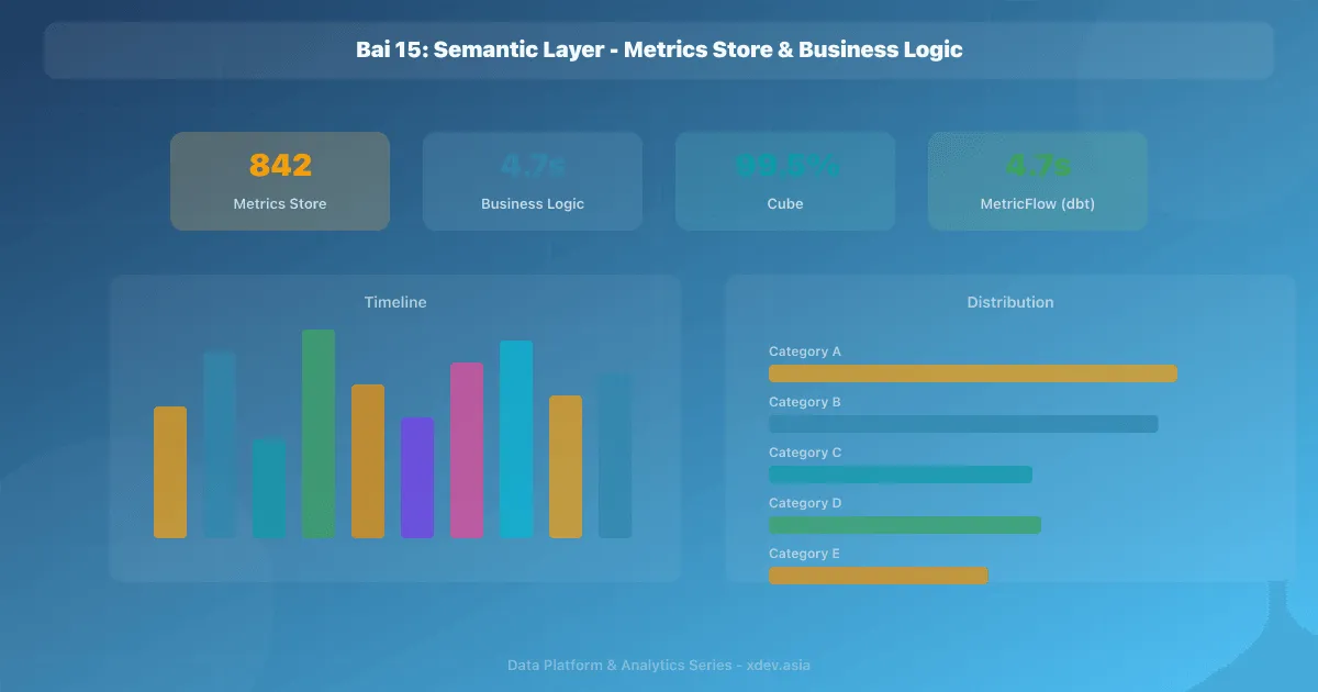Bài 15: Semantic Layer - Metrics Store & Business Logic