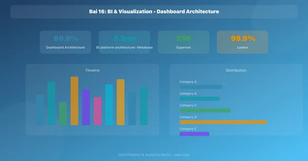 Bài 16: BI & Visualization - Dashboard Architecture