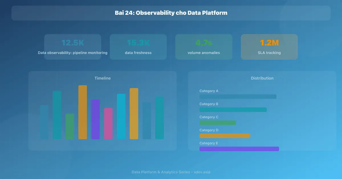 Bài 24: Observability cho Data Platform