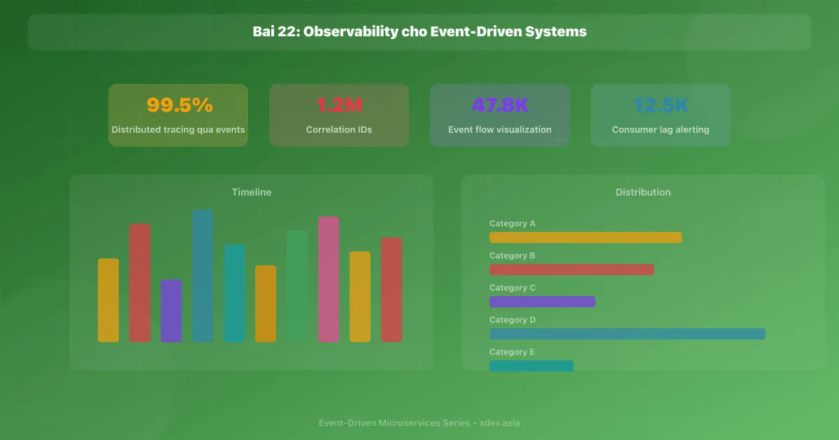 Bài 22: Observability cho Event-Driven Systems