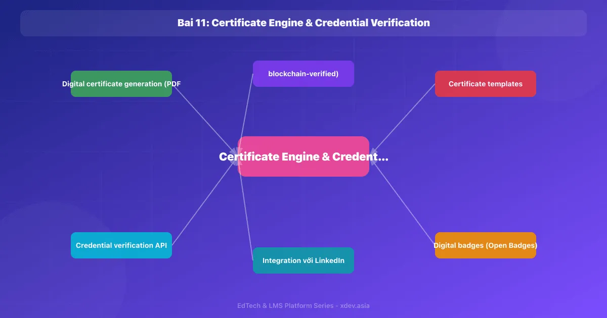 Bài 11: Certificate Engine & Credential Verification