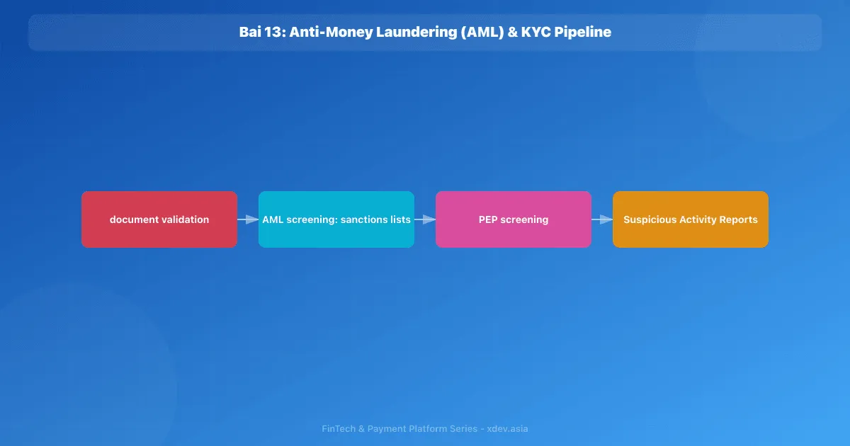 Bài 13: Anti-Money Laundering (AML) & KYC Pipeline