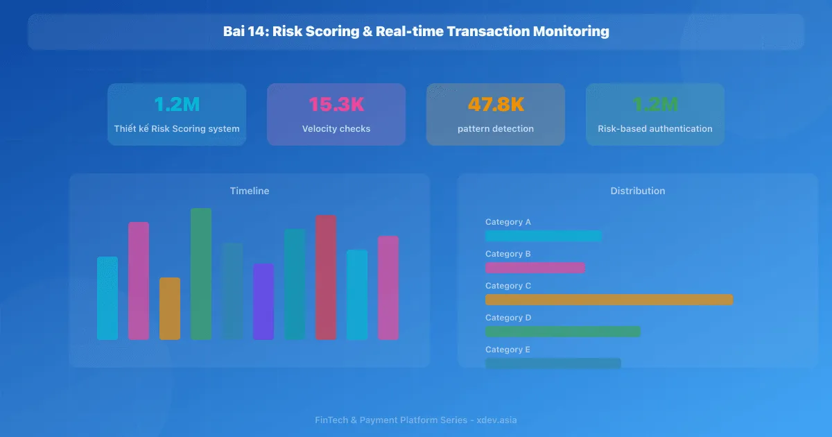 Bài 14: Risk Scoring & Real-time Transaction Monitoring