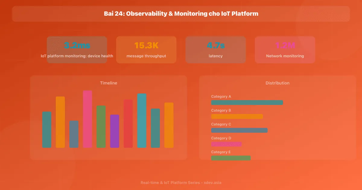 Bài 24: Observability & Monitoring cho IoT Platform