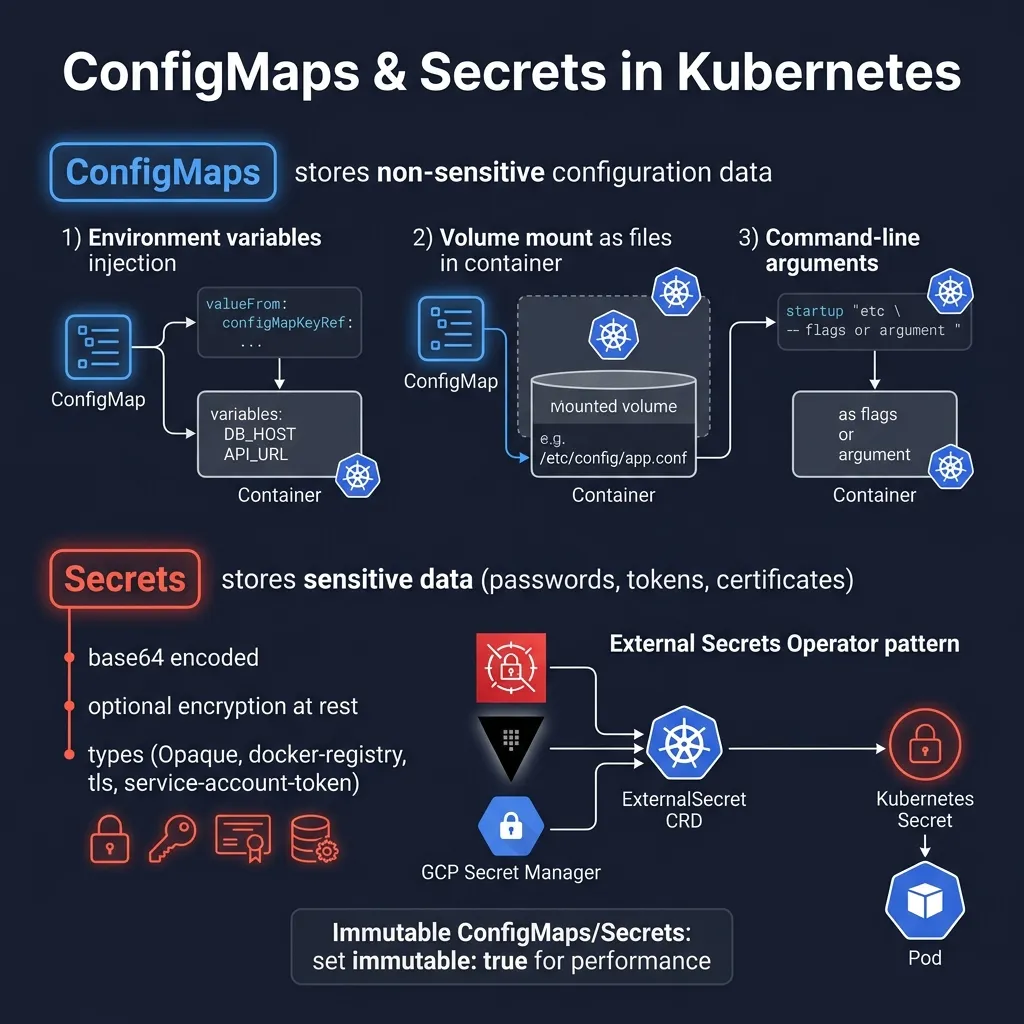 ConfigMaps & Secrets trong Kubernetes
