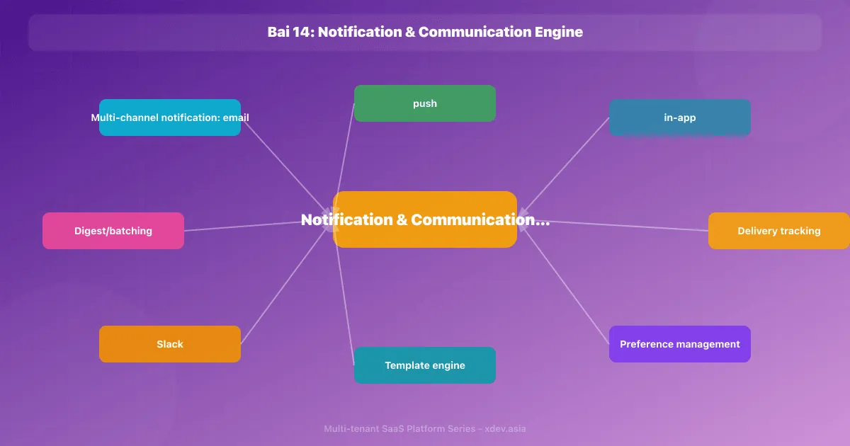 Bài 14: Notification & Communication Engine