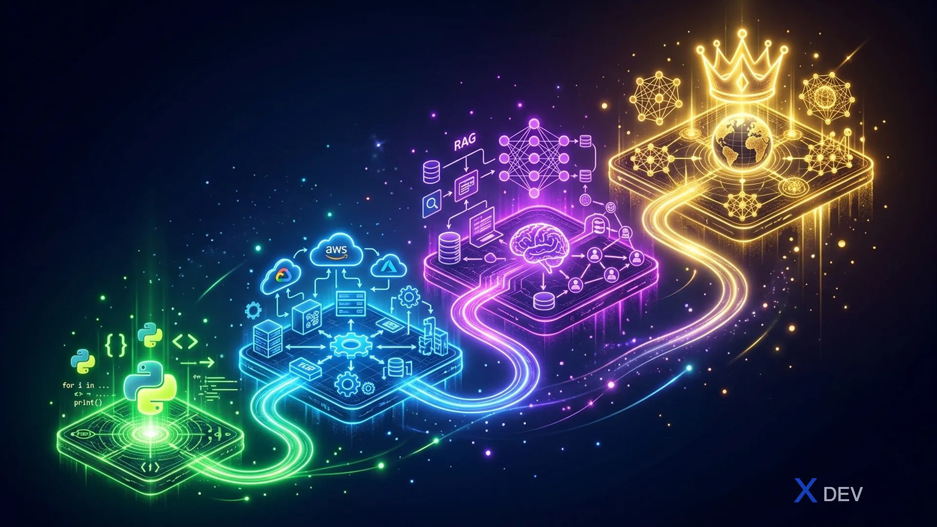 Lộ trình 4 giai đoạn từ Foundation đến AI Solution Architect