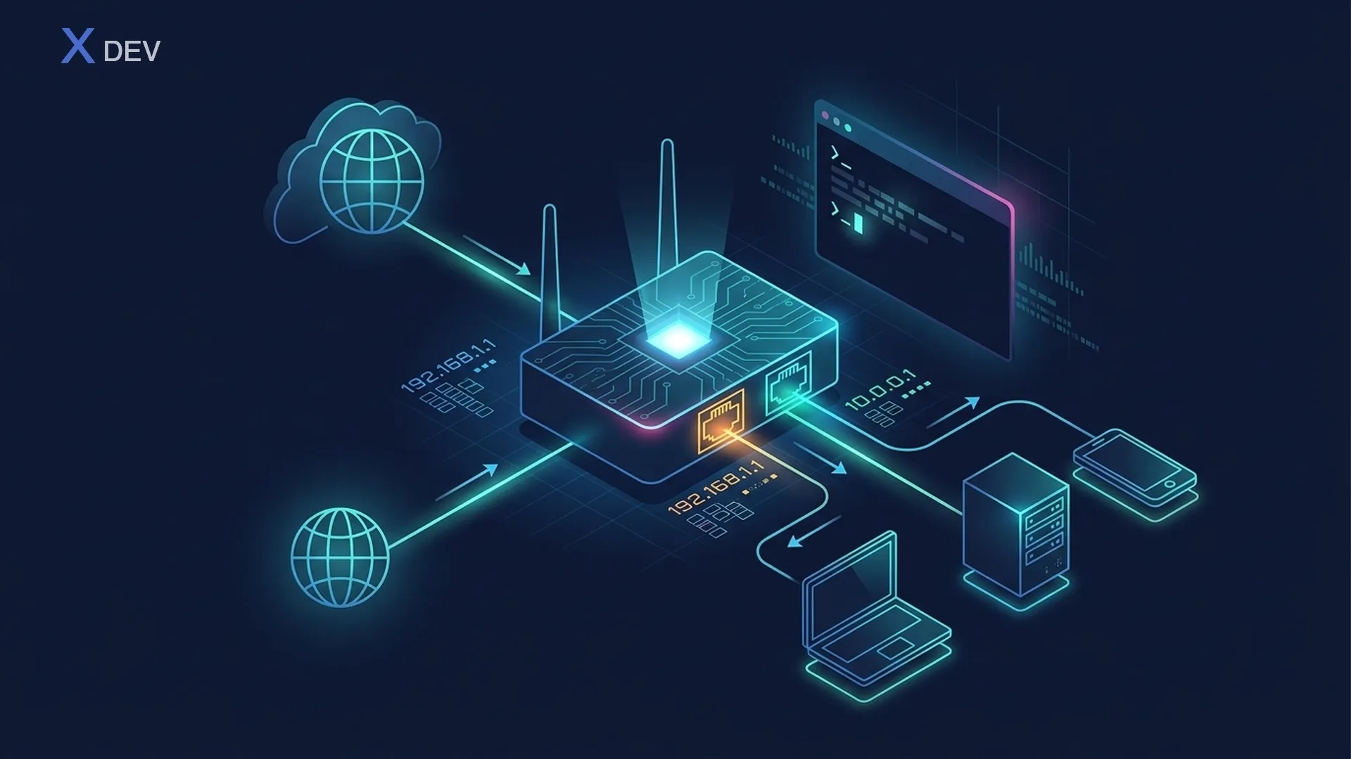 Cấu hình Interface và IP cơ bản