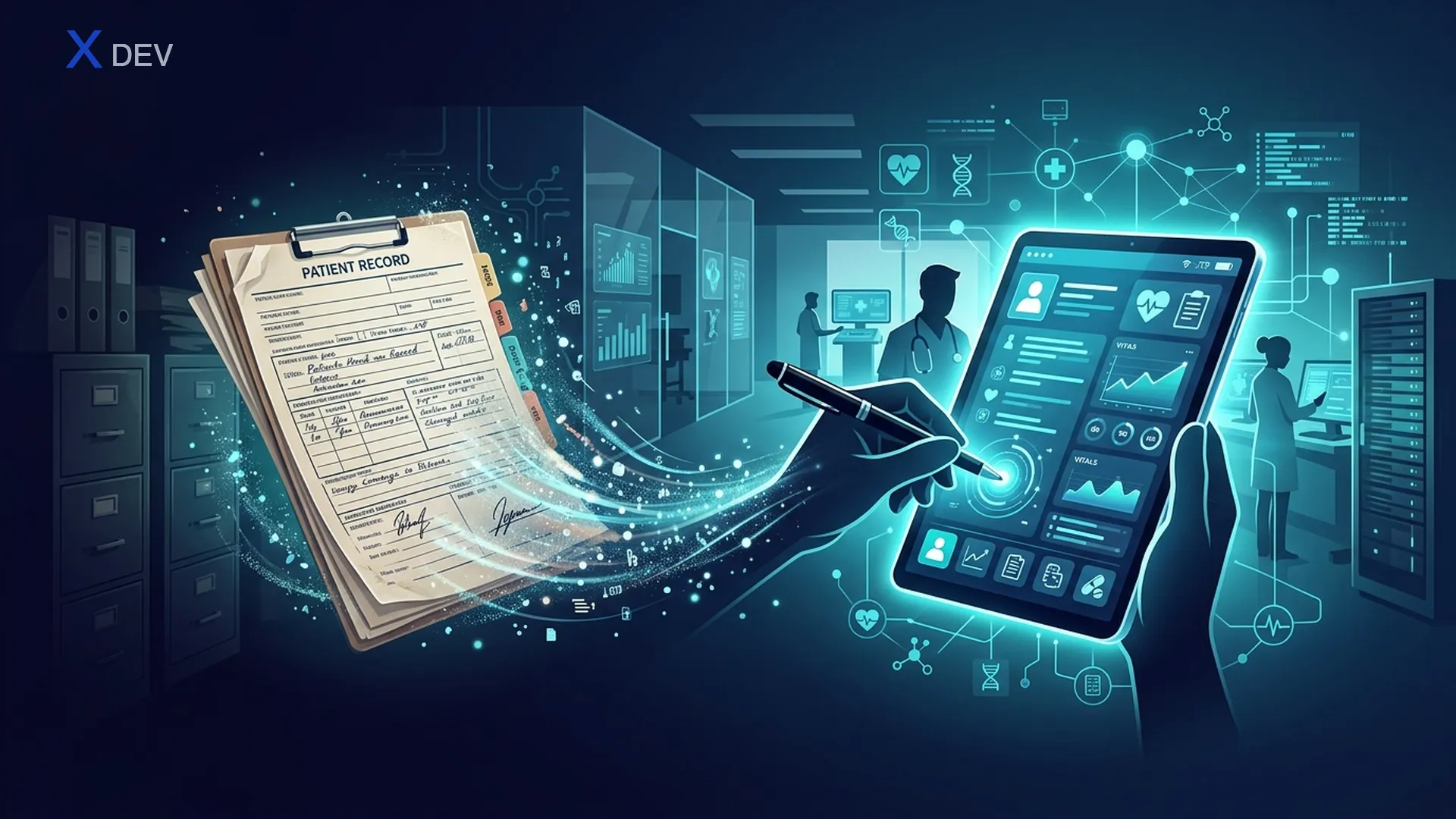 EMR — chuyển đổi từ HSBA giấy sang điện tử